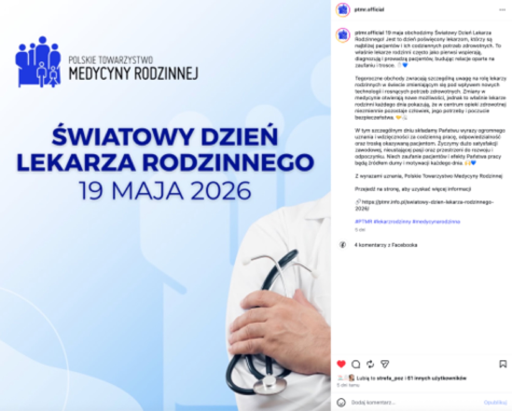 Polish Society of Family Medicine, World Family Doctor Day 2026
